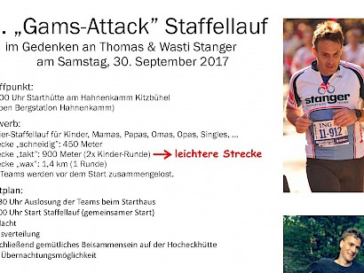 5. Gams-Attack - Staffellauf am Hahnenkamm