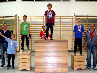 Klasse U11 m. mit Sieger Christian Kaufmann