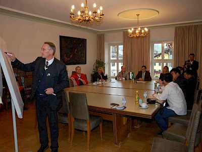 Abordnung aus China in Kitzbühel