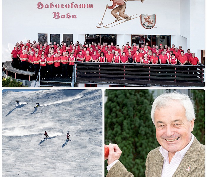 Skirennen Anfang Dezember auf der Ochsalm - 