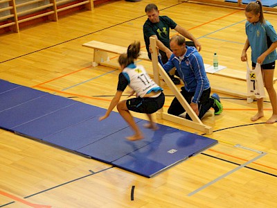 Fünf Stockerlplätze beim ersten BC-Bewerb der Kinder