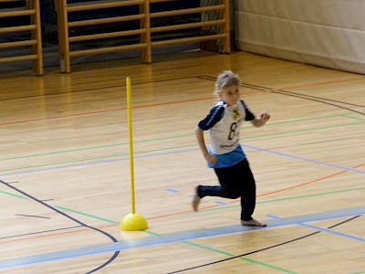 Fünf Stockerlplätze beim ersten BC-Bewerb der Kinder