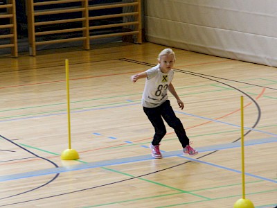 Fünf Stockerlplätze beim ersten BC-Bewerb der Kinder