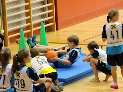 Fünf Stockerlplätze beim ersten BC-Bewerb der Kinder