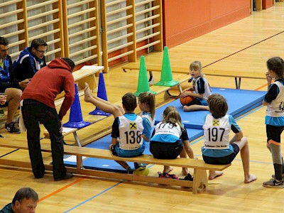 Fünf Stockerlplätze beim ersten BC-Bewerb der Kinder