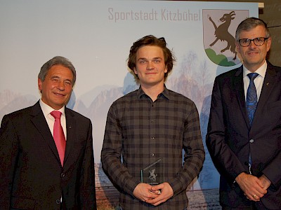 Gerhard Eilenberger, Moritz Marko, Klaus Winkler. Foto: Stadtgemeinde/F. Obermoser