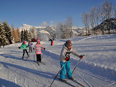 30 Kinder waren beim 2. Langlauf-Training