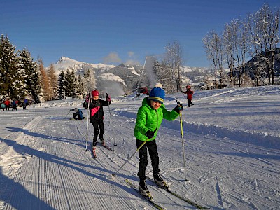 30 Kinder waren beim 2. Langlauf-Training