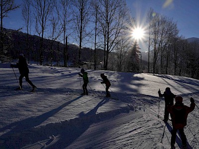 30 Kinder waren beim 2. Langlauf-Training