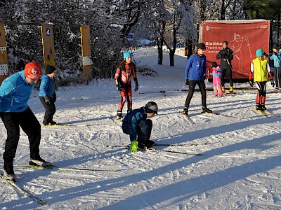 30 Kinder waren beim 2. Langlauf-Training