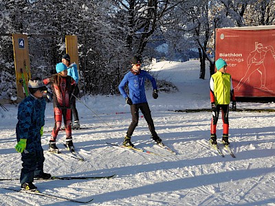 30 Kinder waren beim 2. Langlauf-Training