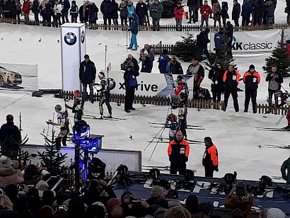 Lisa Hauser und Julian Eberhard errangen auf Schalke den dritten Rang!