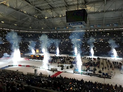 Lisa Hauser und Julian Eberhard errangen auf Schalke den dritten Rang!