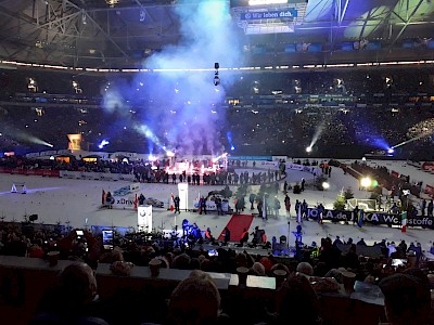 Lisa Hauser und Julian Eberhard errangen auf Schalke den dritten Rang!