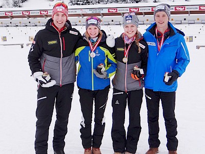 Vier Medaillen für KSC-Biathleten - Anna Gandler Österreichische Meisterin