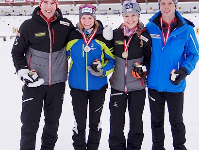 Vier Medaillen für KSC-Biathleten - Anna Gandler Österreichische Meisterin