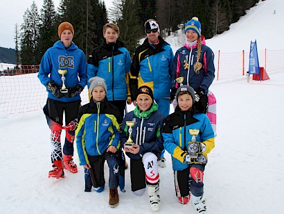 Wieder sechs Stockerlplätze unserer Schüler beim Bezirkscup RTL in Fieberbrunn