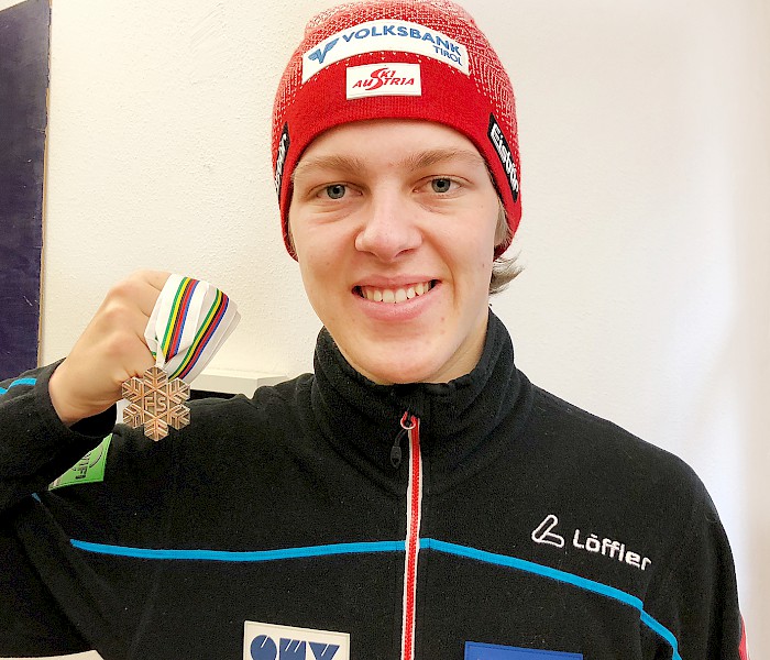 Junioren-WM: Max Lienher gewinnt Silber im Teambewerb - 