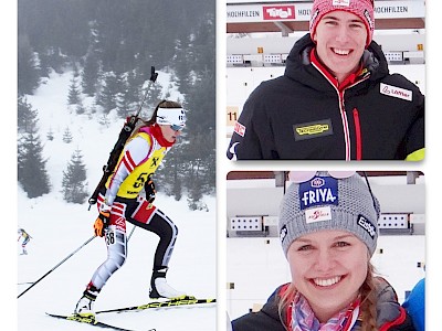 Anna Gandler und Andreas Hechenberger siegen in Oberhof