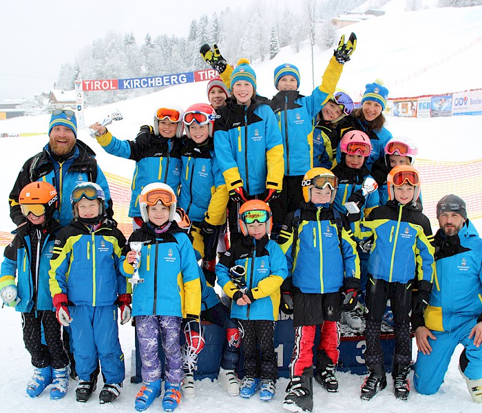 Schneefall hielt sie nicht auf – Alpin-Kinder gut dabei! - 