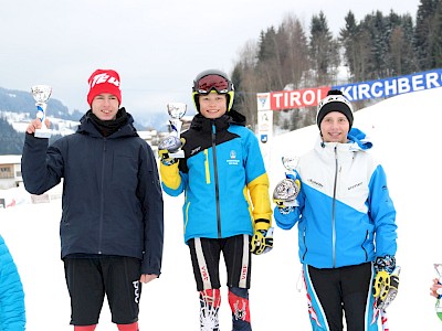 Drei Siege bei Bezirkscup Super-G am Gaisberg in Kirchberg