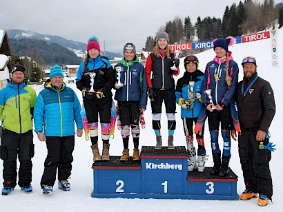 Drei Siege bei Bezirkscup Super-G am Gaisberg in Kirchberg