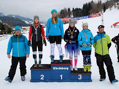 Drei Siege bei Bezirkscup Super-G am Gaisberg in Kirchberg