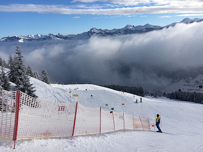 Anspruchsvoller Bezirkscup Kombi Race der Kinder in Jochberg