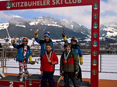 KSC-Clubmeister 2018: Christine Pletzer-Hörl und Lukas Hübl