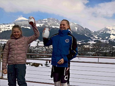 KSC-Clubmeister 2018: Christine Pletzer-Hörl und Lukas Hübl