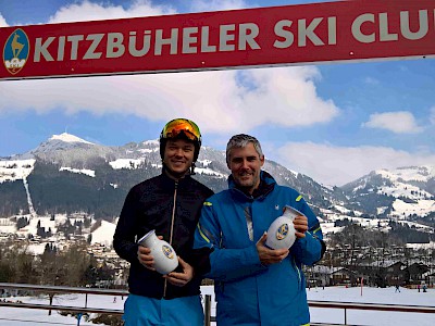 KSC-Clubmeister 2018: Christine Pletzer-Hörl und Lukas Hübl