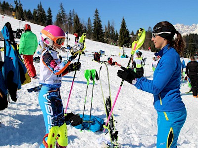 Letztes Bezirkscuprennen der Kinder in St. Johann