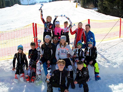 Letztes Bezirkscuprennen der Kinder in St. Johann