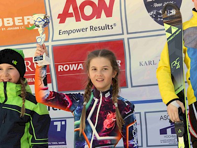 Simona Pöll und Emma Hofer noch einmal am Podium