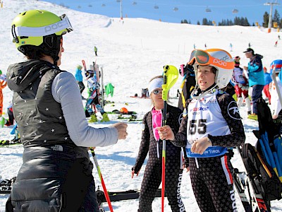 Simona Pöll und Emma Hofer noch einmal am Podium