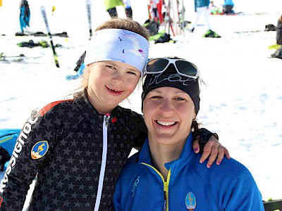 Simona Pöll und Emma Hofer noch einmal am Podium