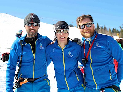 Simona Pöll und Emma Hofer noch einmal am Podium