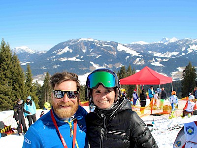 Simona Pöll und Emma Hofer noch einmal am Podium