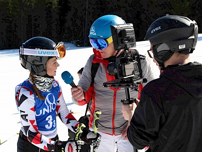Simona Pöll startete beim ÖSV Kids-Cup Finale