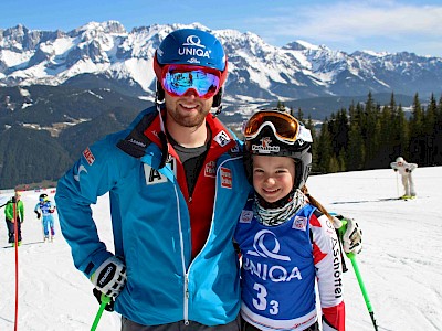 Marco Schwarz und Simona Pöll