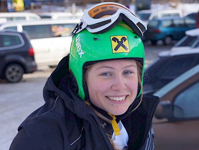 Dajana Dengscherz in Davos