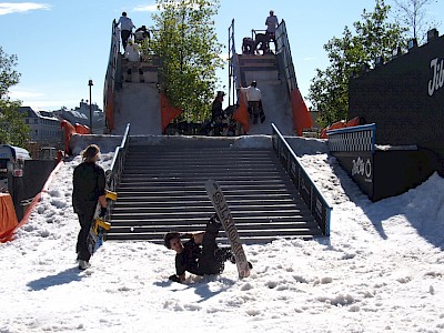 Simon Pircher siegt beim Jib City Contest in Wien