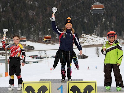 Auch im Slalom der Kinder in St. Ulrich