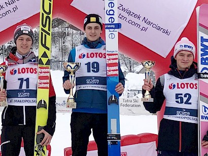 Erster Podestplatz beim FIS-Cup für Lienher