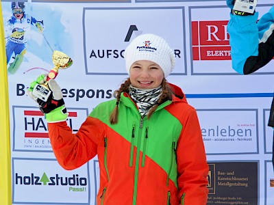 Sieg von Valentina Rings-Wanner beim BC Slalom in St. Johann