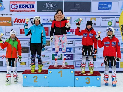 Sieg von Valentina Rings-Wanner beim BC Slalom in St. Johann