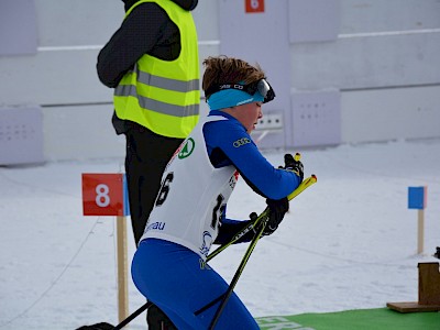 KSC-Nachwuchsbiathleten zeigen in Schoppernau auf