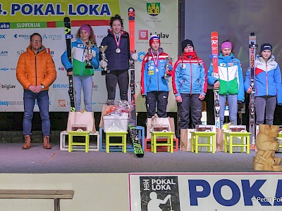 Valentina Rings-Wanner siegte beim intern. Schülerrennen "Pokal Loka"