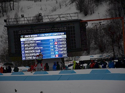 Anna Gandler 4. bei der Junioren-WM der Biathleten