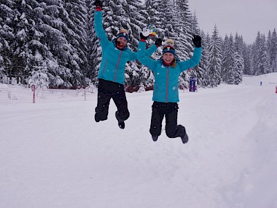 Victoria Mellitzer und Anna Gandler. Foto KSC|BM